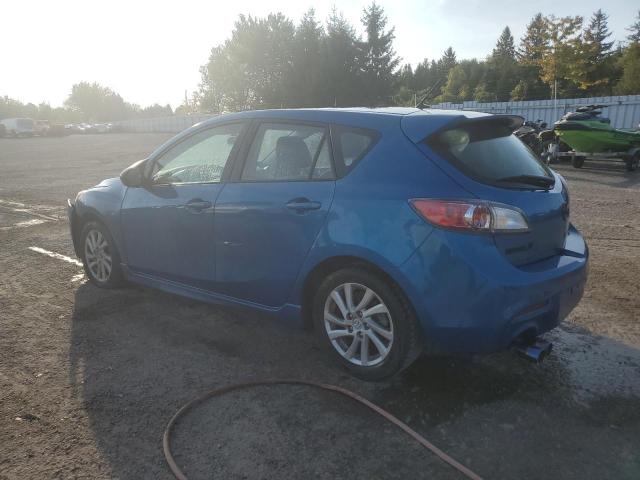 JM1BL1L77C1671663 - 2012 MAZDA 3 I BLUE photo 2