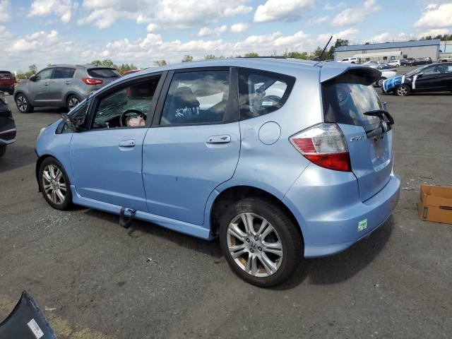 JHMGE88449S068274 - 2009 HONDA FIT SPORT BLUE photo 2