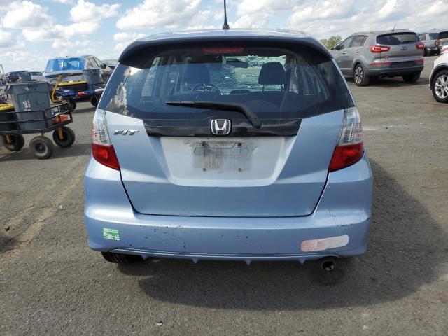 JHMGE88449S068274 - 2009 HONDA FIT SPORT BLUE photo 6