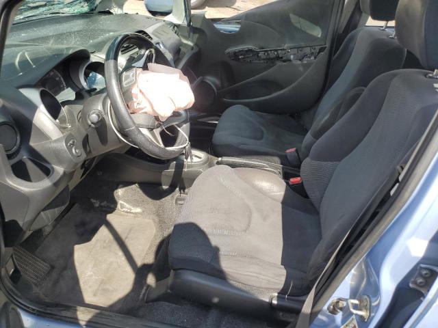 JHMGE88449S068274 - 2009 HONDA FIT SPORT BLUE photo 7