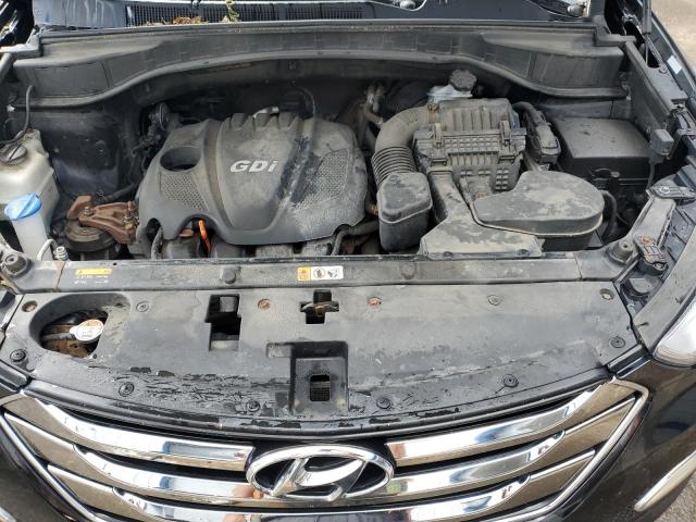 5XYZUDLB7DG093289 - 2013 HYUNDAI SANTA FE S BLACK photo 12