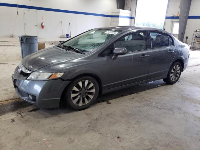 1HGFA168X9L004743 - 2009 HONDA CIVIC EX ნაცრისფერი ფოტო 1