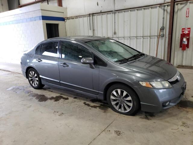 1HGFA168X9L004743 - 2009 HONDA CIVIC EX ნაცრისფერი ფოტო 4