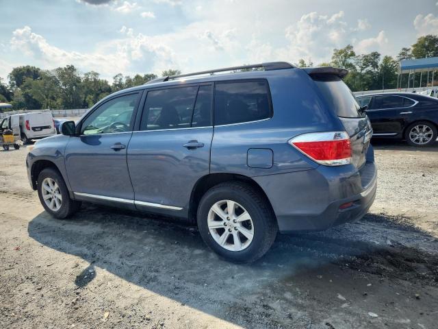 5TDZA3EH9DS045736 - 2013 TOYOTA HIGHLANDER BASE 蓝色 照片 2