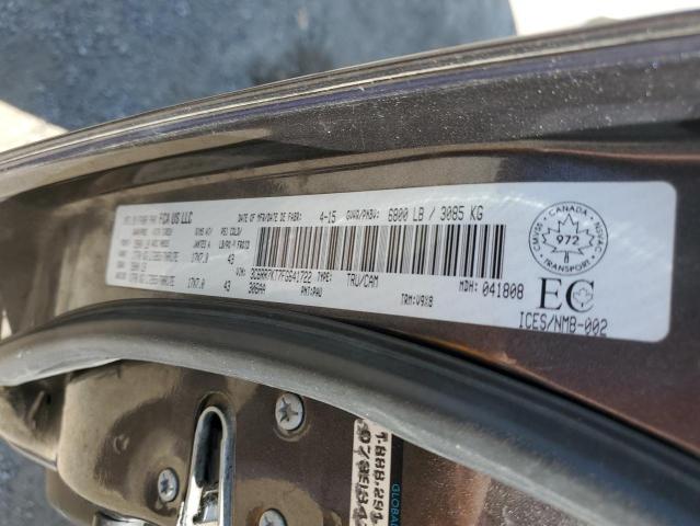 3C6RR7KT7FG641722 - 2015 RAM 1500 ST CHARCOAL photo 12