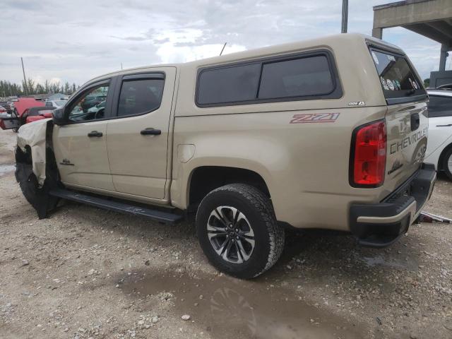 1GCGSDEN7N1332667 - 2022 CHEVROLET COLORADO Z71 TAN photo 2