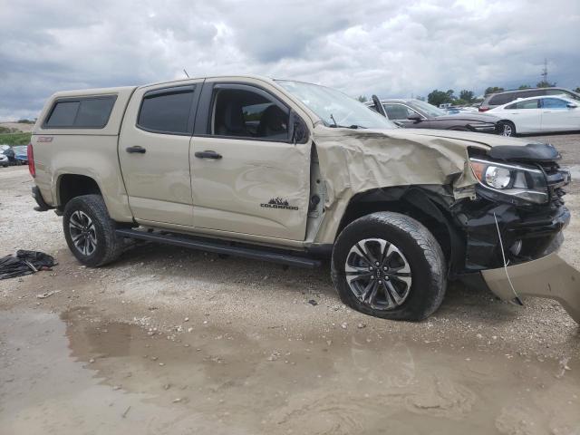 1GCGSDEN7N1332667 - 2022 CHEVROLET COLORADO Z71 TAN photo 4