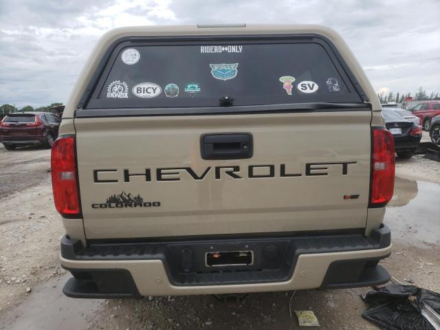 1GCGSDEN7N1332667 - 2022 CHEVROLET COLORADO Z71 TAN photo 6