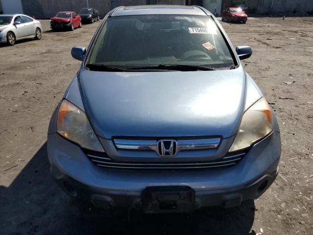 JHLRE48797C086356 - 2007 HONDA CR-V EXL SILVER photo 5