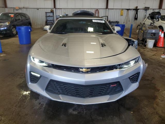 1G1FH3D74G0158727 - 2016 CHEVROLET CAMARO SS SILVER photo 5