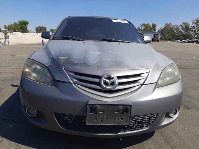 JM1BK343861530003 - 2006 MAZDA 3 HATCHBACK GRAY photo 5