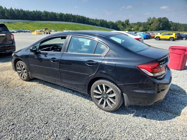 2HGFB2F96EH517555 - 2014 HONDA CIVIC EXL BLACK photo 2