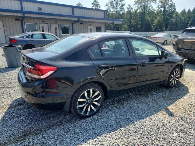 2HGFB2F96EH517555 - 2014 HONDA CIVIC EXL BLACK photo 3