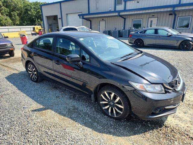 2HGFB2F96EH517555 - 2014 HONDA CIVIC EXL BLACK photo 4