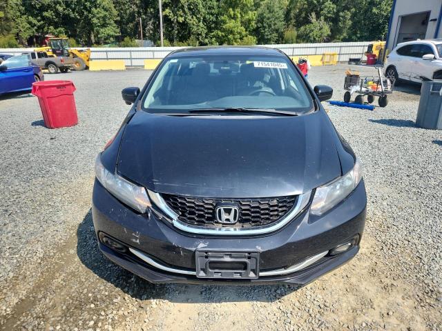 2HGFB2F96EH517555 - 2014 HONDA CIVIC EXL BLACK photo 5