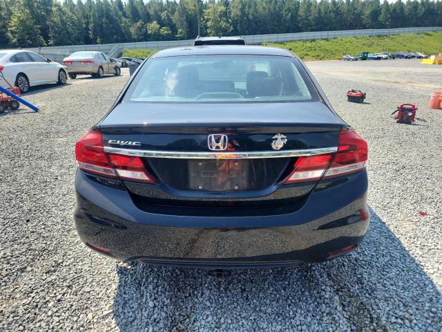 2HGFB2F96EH517555 - 2014 HONDA CIVIC EXL BLACK photo 6