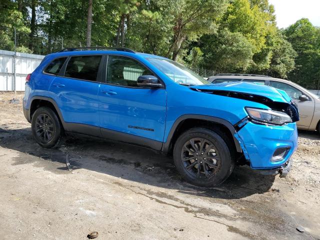 1C4PJMMB7PD101277 - 2023 JEEP CHEROKEE ALTITUDE LUX BLUE photo 4