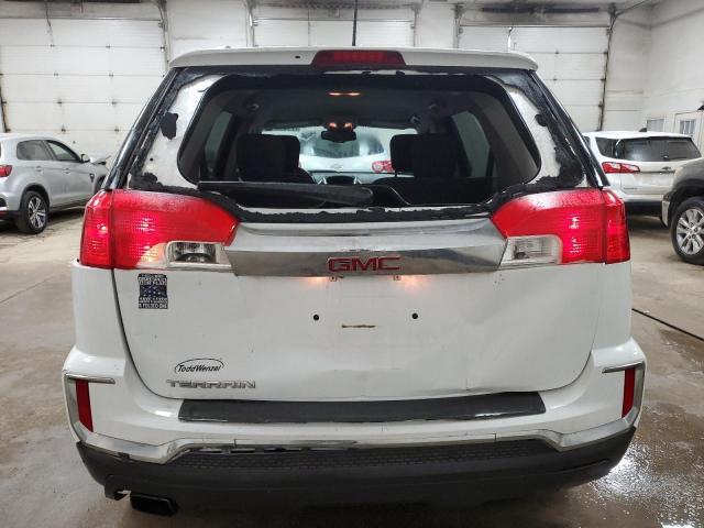 2GKALNEK4H6333103 - 2017 GMC TERRAIN SLE WHITE photo 6