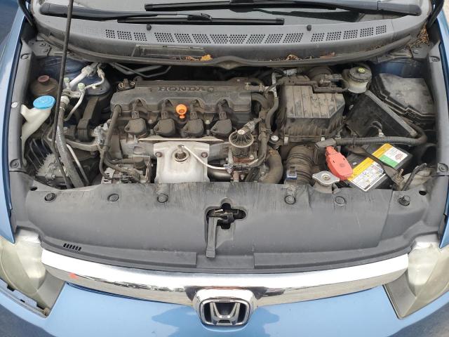 1HGFA16548L020988 - 2008 HONDA CIVIC LX BLUE photo 11