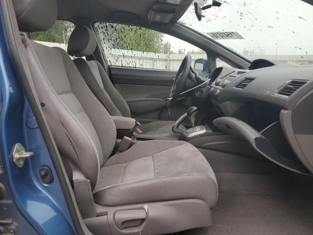 1HGFA16548L020988 - 2008 HONDA CIVIC LX BLUE photo 7