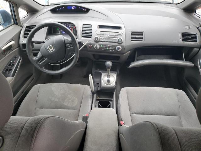 1HGFA16548L020988 - 2008 HONDA CIVIC LX BLUE photo 8