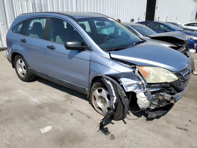 5J6RE4H35AL057688 - 2010 HONDA CR-V LX BLUE photo 4