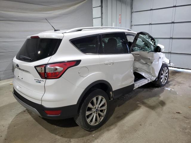 1FMCU9JD1HUD63642 - 2017 FORD ESCAPE TITANIUM 白色 照片 3