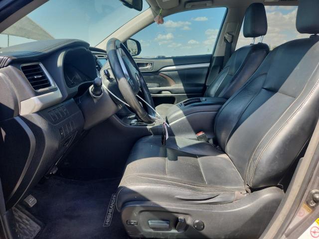 5TDKKRFH3FS070912 - 2015 TOYOTA HIGHLANDER XLE Մոխրագույն լուսանկար 7