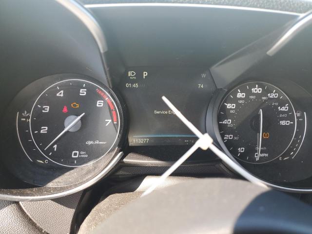 ZARFAECN6H7542790 - 2017 ALFA ROMEO GIULIA TI Blanco foto 9