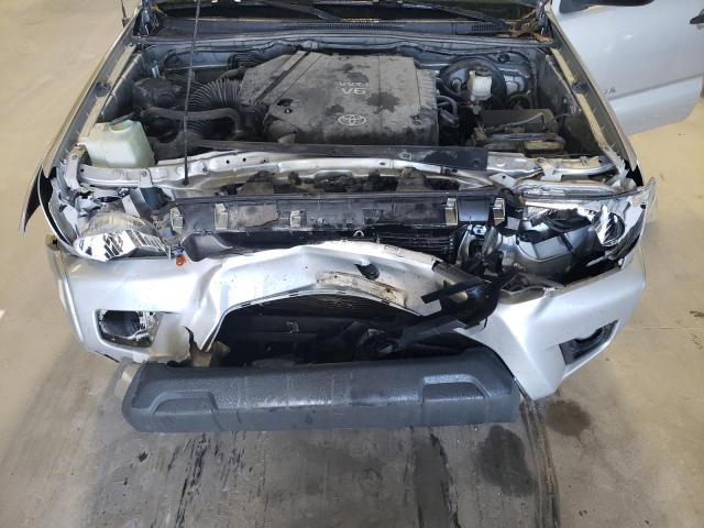 5TFTU4GN1DX050364 - 2013 TOYOTA TACOMA PRERUNNER ACCESS CAB SILVER photo 11