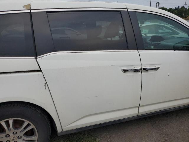 5FNRL5H48CB088319 - 2012 HONDA ODYSSEY EX WHITE photo 11