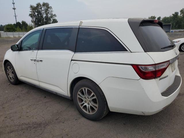 5FNRL5H48CB088319 - 2012 HONDA ODYSSEY EX WHITE photo 2