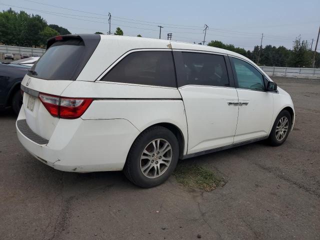 5FNRL5H48CB088319 - 2012 HONDA ODYSSEY EX WHITE photo 3