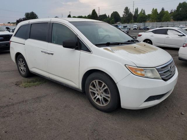 5FNRL5H48CB088319 - 2012 HONDA ODYSSEY EX WHITE photo 4