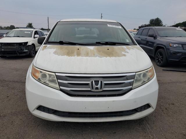 5FNRL5H48CB088319 - 2012 HONDA ODYSSEY EX WHITE photo 5
