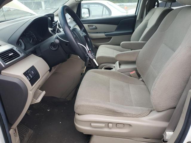 5FNRL5H48CB088319 - 2012 HONDA ODYSSEY EX WHITE photo 7
