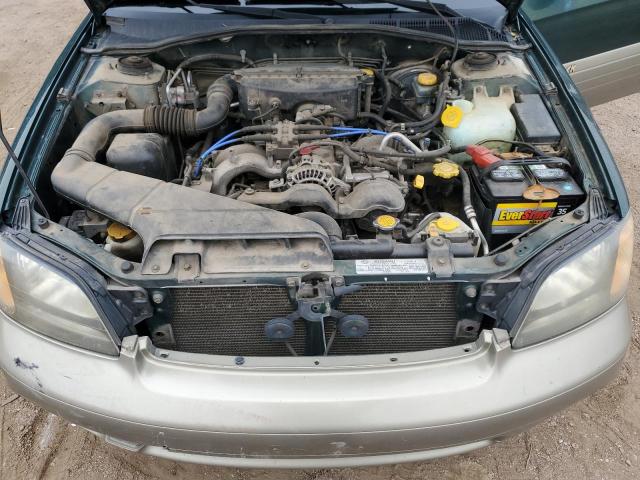 4S3BH6752Y6629676 - 2000 SUBARU LEGACY OUTBACK AWP 绿色 照片 11