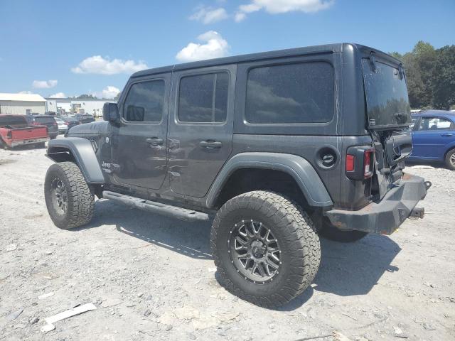 1C4HJXDN2JW249994 - 2018 JEEP WRANGLER UNLIMITED SPORT Grau Foto 2