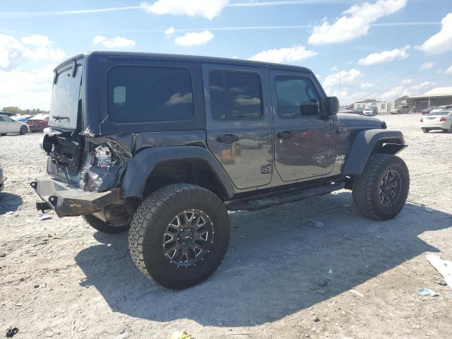 1C4HJXDN2JW249994 - 2018 JEEP WRANGLER UNLIMITED SPORT Grau Foto 3