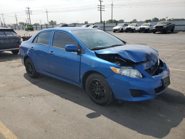 JTDBL40E399066344 - 2009 TOYOTA COROLLA BASE BLUE photo 4