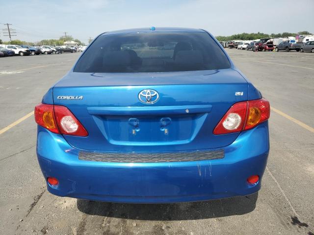 JTDBL40E399066344 - 2009 TOYOTA COROLLA BASE BLUE photo 6