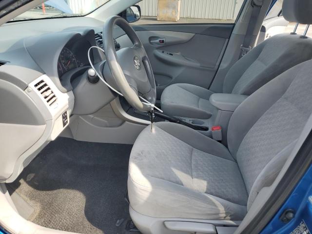 JTDBL40E399066344 - 2009 TOYOTA COROLLA BASE BLUE photo 7
