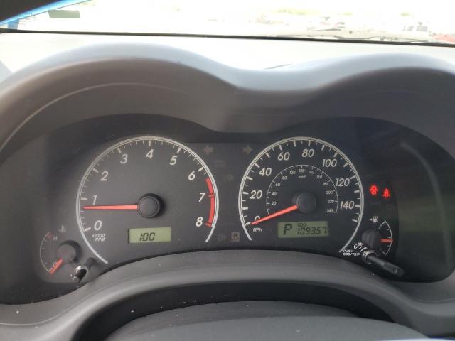 JTDBL40E399066344 - 2009 TOYOTA COROLLA BASE BLUE photo 9