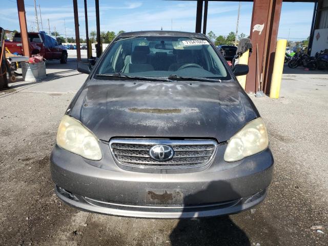 1NXBR32E87Z845945 - 2007 TOYOTA COROLLA CE GRAY photo 5