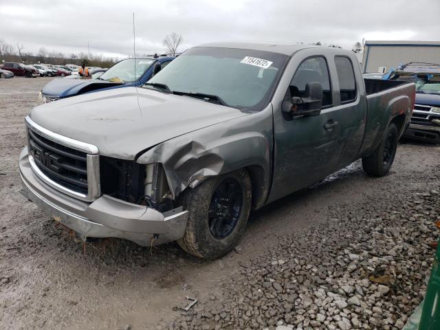 2GTEK19J281239132 - 2008 GMC SIERRA K1500 GRAY photo 1