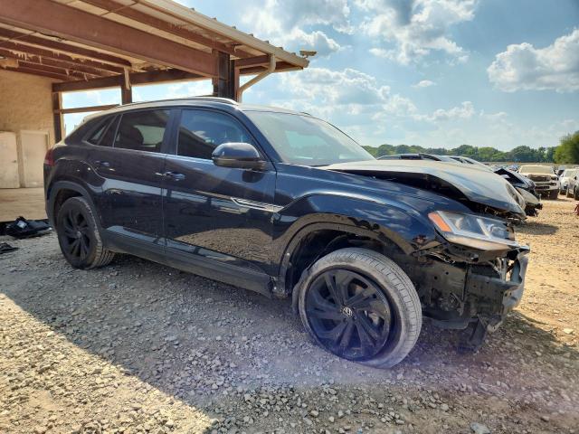 1V2JE2CAXMC218262 - 2021 VOLKSWAGEN ATLAS CROS SE 黑色 照片 4