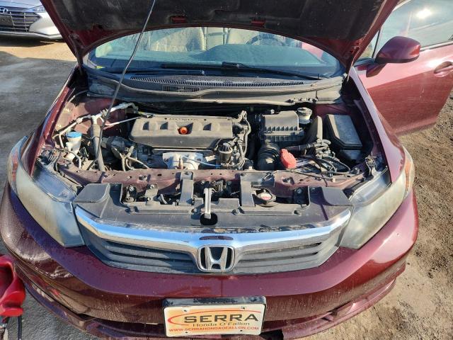 19XFB2F80CE027837 - 2012 HONDA CIVIC EX 红色 照片 11
