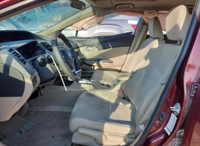 19XFB2F80CE027837 - 2012 HONDA CIVIC EX 红色 照片 7