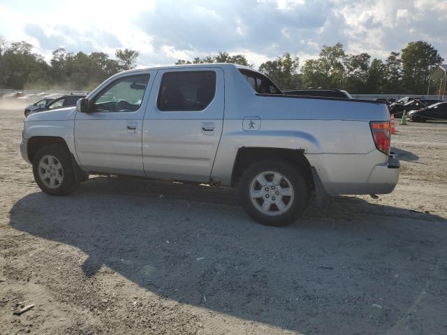 2HJYK16576H501957 - 2006 HONDA RIDGELINE RTL SILVER photo 2