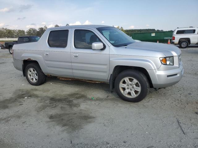 2HJYK16576H501957 - 2006 HONDA RIDGELINE RTL SILVER photo 4